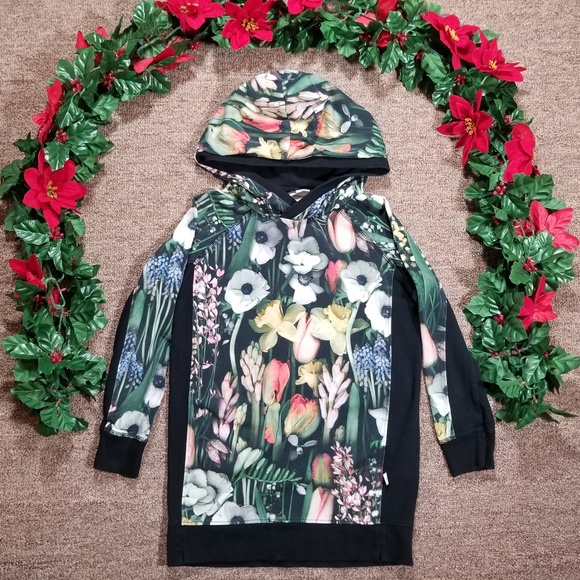 Molo Other - Molo Spring flower hoodie tunic
